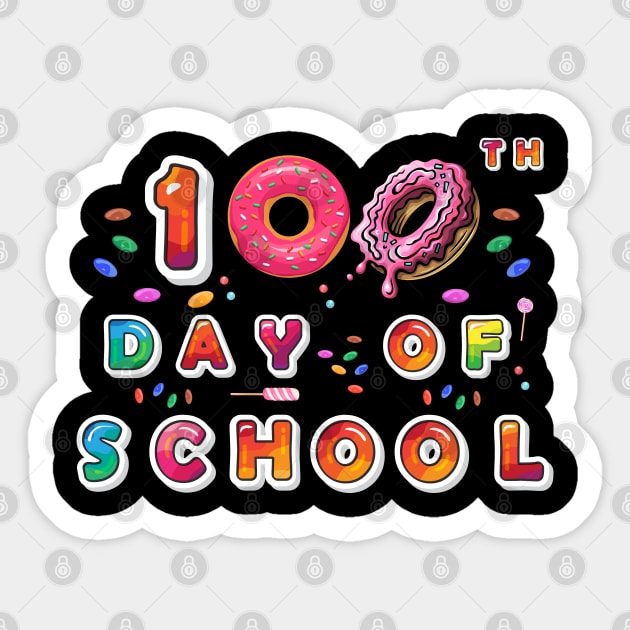 100th Day Of School Sticker by trendybestgift